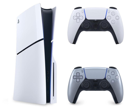 Konsola PS5 Sony PlayStation 5 Slim + DualSense Sterling Silver